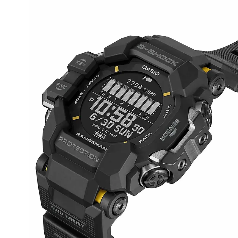 Casio G-Shock Rangeman MASTER OF G-LAND Solar Power GPS Tracker Men's Watch- GPR-H1000-1